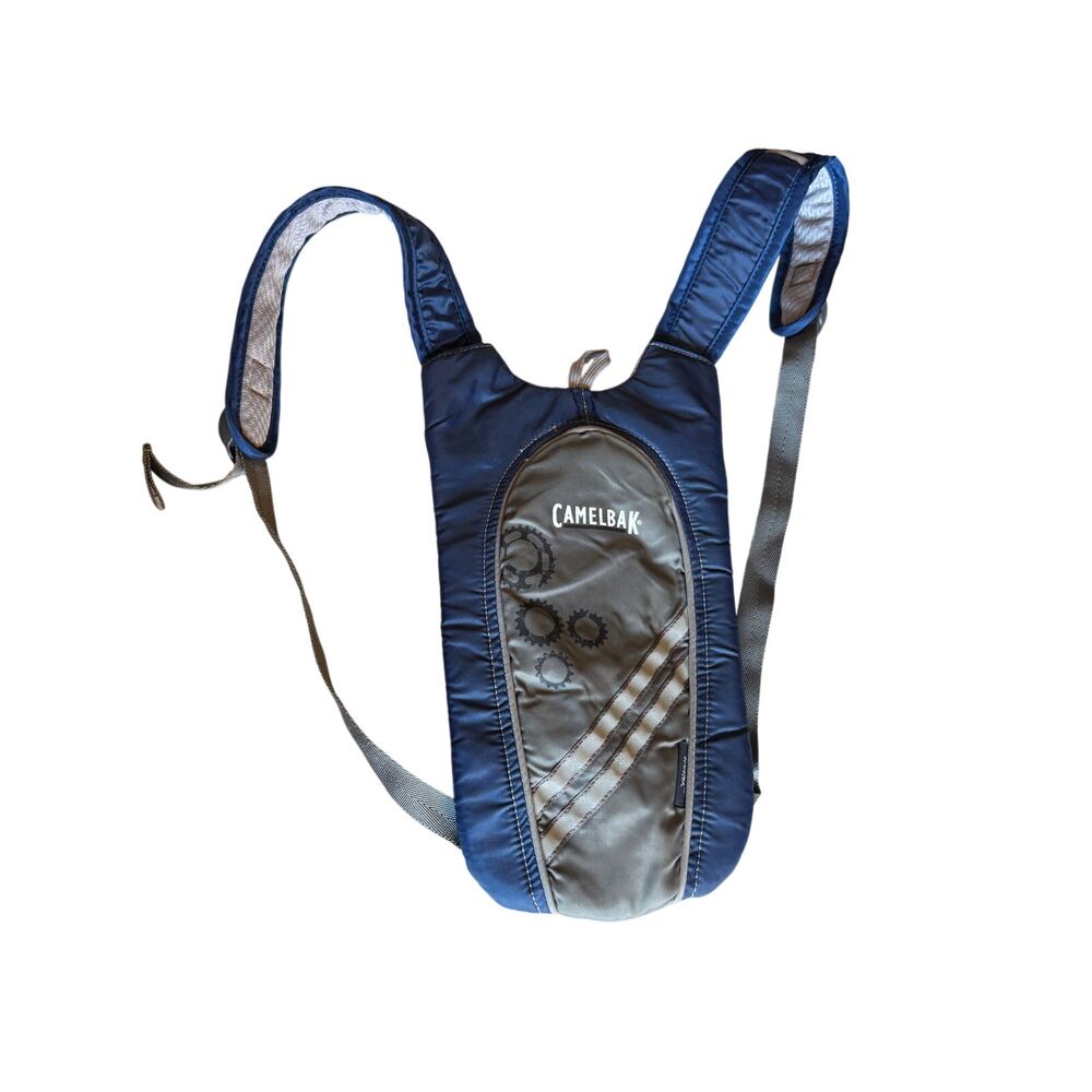 CamelBak Blue Gray Lightweight Cycling Hydration Backpack Small No Bladder